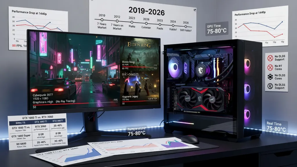 GTX 1660 Ti в 2026 году: актуальна ли карта для современных игр