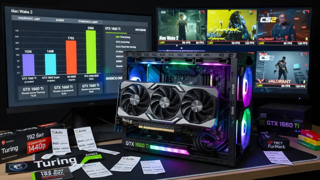 Стоит ли покупать GTX 1660 Ti в 2026 году: честный разбор
